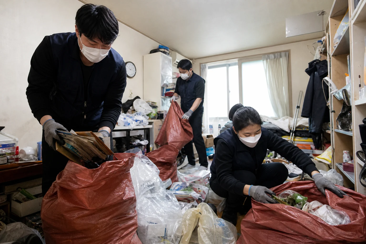 원룸 청소 소요 시간 작업 범위 참고